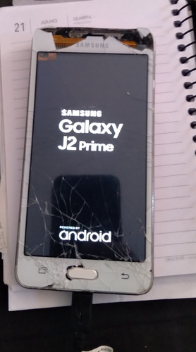 Smartphone Samsung Galaxy J2 Prime Lilás 