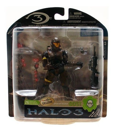 Figura De Acción Exclusiva Brown Spartan De Halo 3