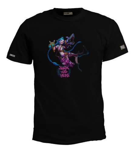 Camiseta Jinx Arcane League Of Legends Videojuego Serie Bto