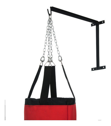 Bolsa Boxeo Guantin Vendas Cadena Soporte Soga Combo Box Kit