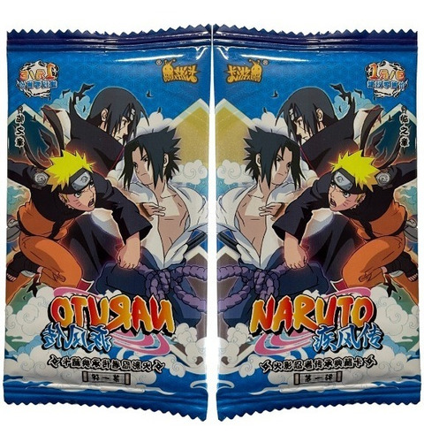 X2 Sobres Premium 5 Cartas Naruto Shippuden Regalo Perfecto 