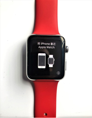 Apple Watch Ser. 0 42mm Acero Inoxidable Cristal Zafiro