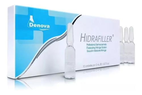 Acido Hialuronico Ampollas Hidrafiller Denova Mesoterapia