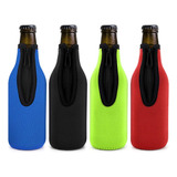 Funda Para Botella De Cerveza, Con Cremallera, De Neopreno P