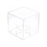 Caja Transparente Pelota Béisbol Tenis Acrílica 80mm 1 Caja