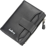 Cartera Baellerry De Cuero Con Monedero De Cierre Unisex