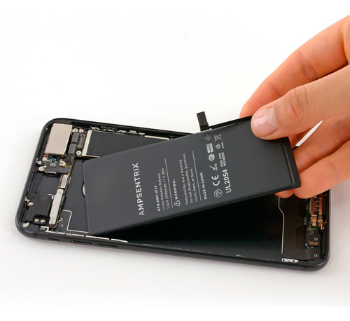 Cambio Bateria Ampsentrix Para iPhone 7 Plus Colocacion