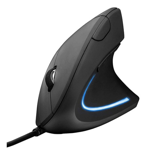 Mouse Vertical Trust  Verto Ergonomic Negro