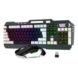 Lexonelec K670 Teclado Y Mouse Inalambricos Para Juegos, 16