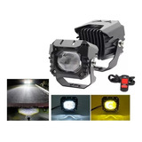 Exploradoras Turbo Led Tipo Transformer Dual Color 10.000 Lm