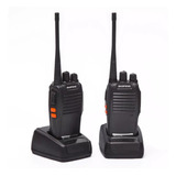 Kit 10 Radio 777s Vhf/uhf 16 Canais Comunicador Profissional