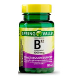 Vitamina B12 Liberacion Prolongada 1000 Mcg 150 Tabletas Sabor Sin Sabor