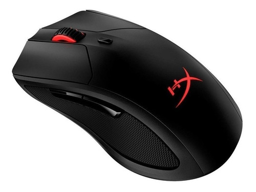 Mouse Gamer De Juego Inalámbrico Recargable Hyperx  Pulsefire Dart Negro