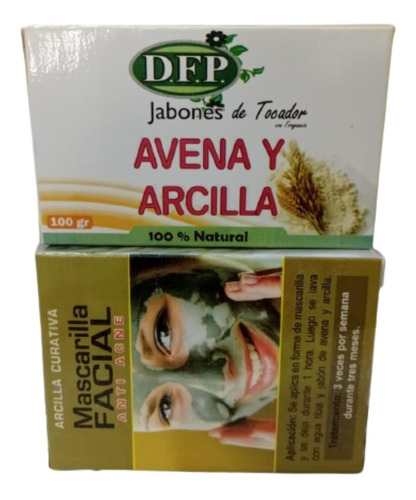 Mascarilla Arcilla + Jabón Arc - g a $125