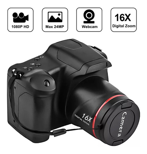 Cámara Réflex Digital Hd De 16 Megapíxeles Cámara Con Zoom D