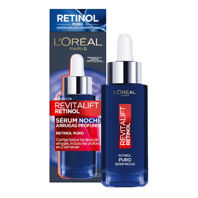 L’Oréal Paris Revitalift Sérum de Noche con Retinol Puro, 30 ml | MercadoLibre