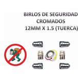 Birlos De Seguridad Toyota Prius Avanza C-hr Chr Cromados