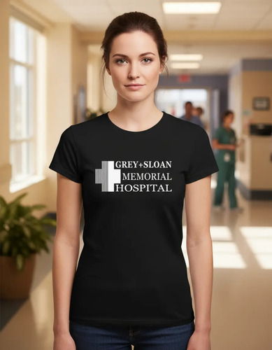 Playera Grey's Anatomy Grey Sloan Dama