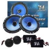 Kit 2 Vias 130w 6 Polegadas Hurricane Cm 6.2 Som 130 Rms