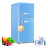 Euasoo Fls-80-blue - Refrigerador Compacto De 3.5 Pies Cubic
