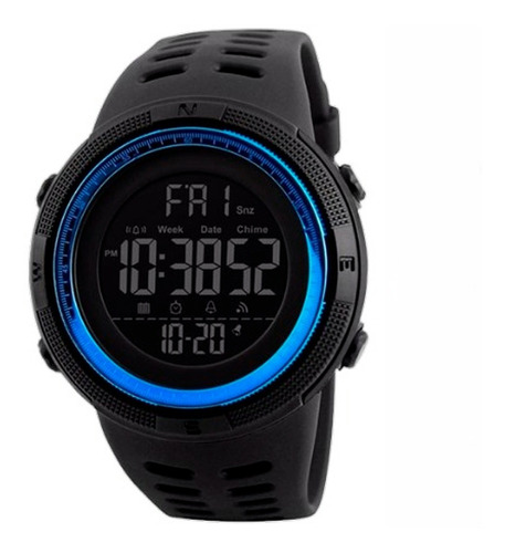 Reloj Hombre Skmei 1251 Digital Resistente Al Agua - Azul