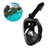 Máscara De Mergulho Full Face Snorkel Suporte Câmera