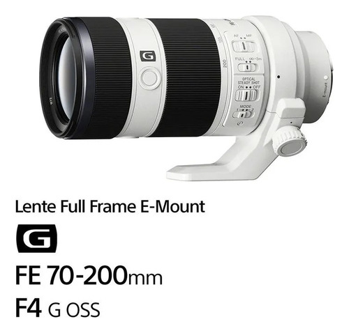 Lente Sony Fe 70-200 F4