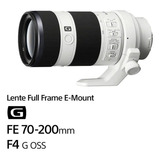 Lente Sony Fe 70-200 F4