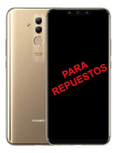 Celular Huawei Mate 20 Lite Dorado Para Repuestos O Reparar
