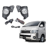 Kit Faros De Niebla Hiace 14-18 Con Cables, Switch Universal