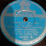 Pasta Imperio Argentina Orq Guillermo Cases Odeon C183