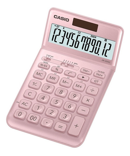 Calculadora De Mesa Casio Jw-200sc Pantalla Reclinable 12 Di