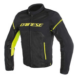 Chamarra Dainese Text Air Frame D1 Ngo/ama Fluo Original 