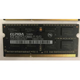 Memória Ram  4gb 1 Elpida Ebj41uf8bdu5-gn-f