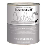 Pintura Efecto Vintage Chalked Gris Envejecido Tiza Eu Uu