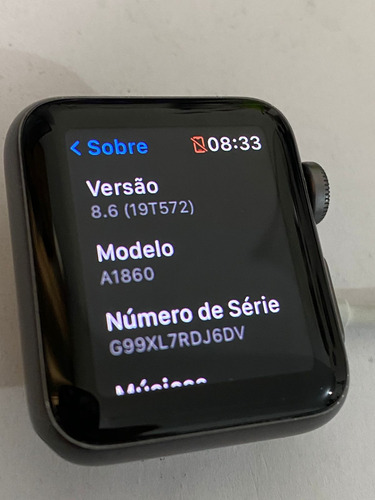 Apple Watch 3 38mm Vitrine Garantia S3  Preto Prata Rosa Gps