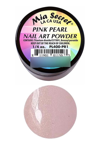 Polvo Acrilico Pink Pearl Mia Secret 7g