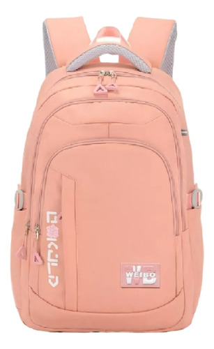 Mochila Escolar Femenina De Gran Capacidad Impermeable 40l