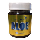 Aloe Vera En Cápsulas 30 Dosis  (250 Mg Green Medical) Sabor Sin Sabor