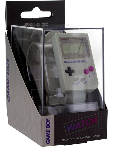 Nintendo Relógio Digital Exclusivo Game Boy Lacrado