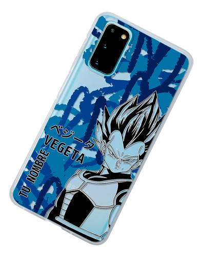 Funda Para Galaxy Dragon Ball Z Vegeta Super Saiyan Nombre