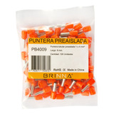 Puntera Tubular Terminal Tiff 4mm Brinna X100