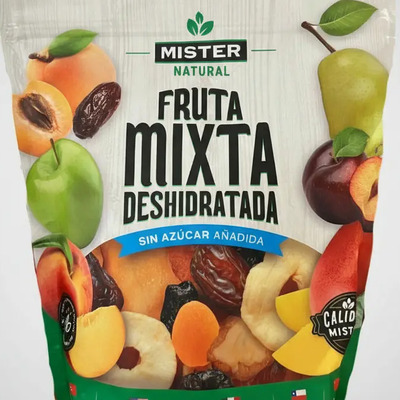 Fruta Mixta Deshidratada 250g - Mister Natural | MercadoLibre