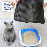 Fresh Kitty Original Premium Alfombra De Arena De Rejilla Du
