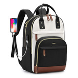 Mochila Para Laptop Para Mujer, Bolsa De Trabajo De 15.6 Pul