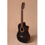 Guitarra Electrocriolla Romantica  D-pro Black  