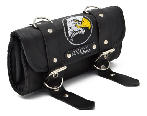 Bolsa Porta Herramienta Moto Chopper Negro Aguila Blanca