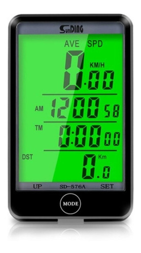 Velocímetro Parabicicleta Inalámbrico Táctil Aprueba De Agua
