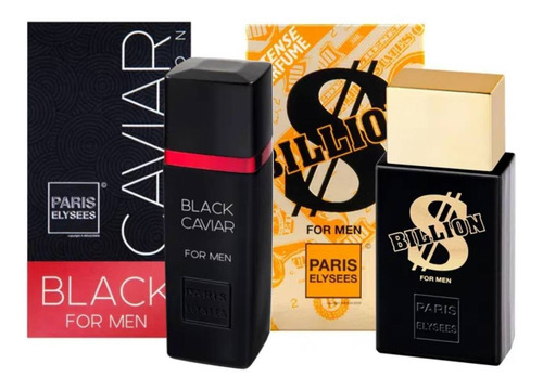 Billion For Men + Black Caviar - Paris Elysees