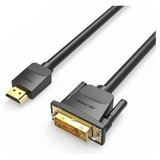 Cabo Hdmi X Dvi Vention 4k 1080p 60hz 1,5 Metros 24+1 24+5